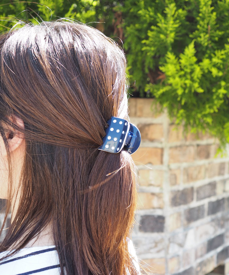 フランス製ドットミニヘアクリップ Juno フランス製ヘアアクセサリー ヘアクリップ バナナクリップ 公式 Muk Online Shop 人気 アクセサリー ジュエリー通販