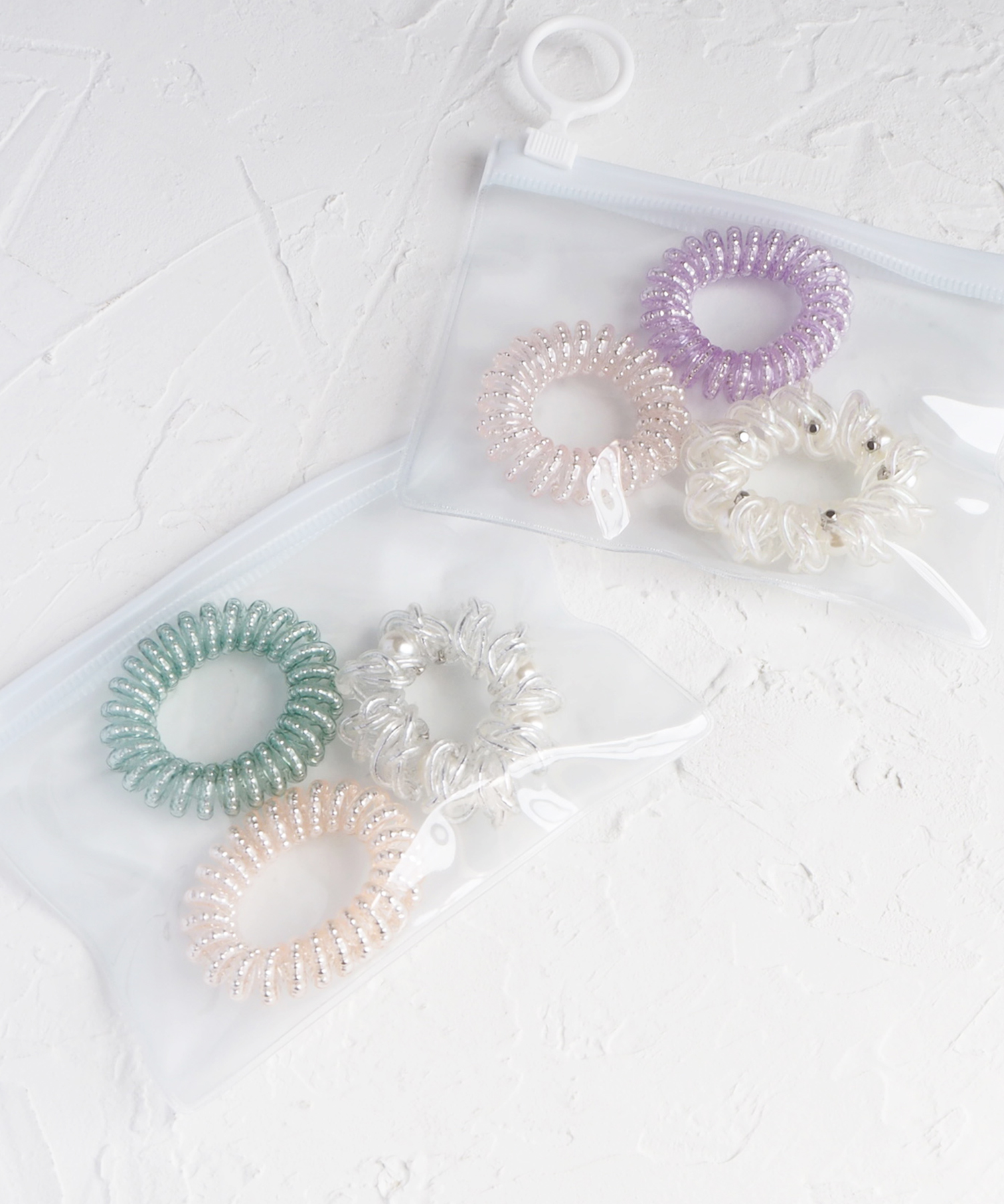 くるくるコイルポニー3pセット ヘアゴム シュシュ 公式 Muk Online Shop 人気アクセサリー ジュエリー通販